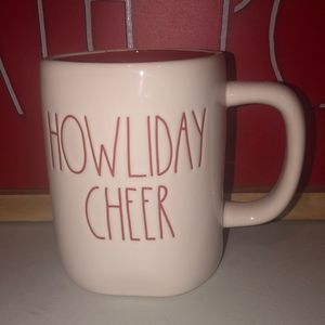 RAE DUNN HOWLIDAY CHEER COFFEE MUG